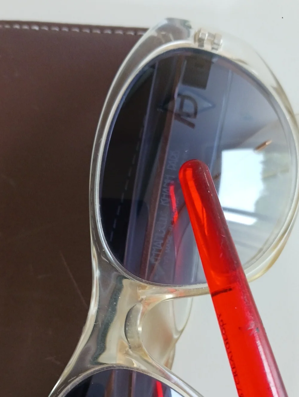 Vintage Emanuelle Khanh Paris Sunglasses